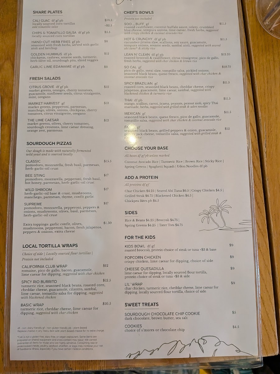 CALI - St. Pete Menu - Image 2